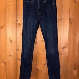 Good American Dark Indigo High-Rise Jeans